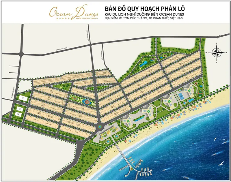 Phố Biển Rạng Đông - Ocean Dunes - Bình Thuận