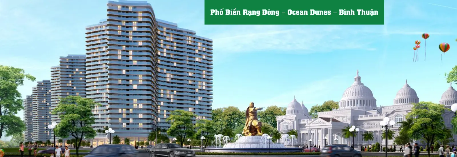 Phố Biển Rạng Đông – Ocean Dunes – Bình Thuận